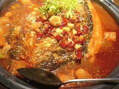 -探鱼·鲜青椒爽麻烤鱼(天河优托邦店)