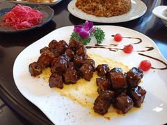黑椒雪花牛肉粒-梧桐树下(云锦世家店)