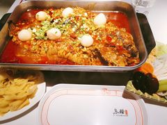 荔枝香辣清江鱼-鱼酷活鱼烤鱼(沈阳大悦城店)