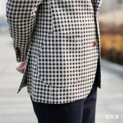 点击看大图 -怒马会 全麻衬西装高级定制