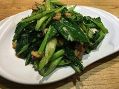方鱼炒芥兰-潮粥荟·潮汕砂锅粥(朝阳大悦城店)