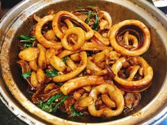 三杯鱿鱼-古早人小吃店(黄河北路店)