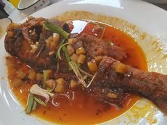 干烧大黄鱼-丰泽园饭店