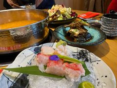 松叶蟹腿刺身-綱元·海鲜豆捞(明州里店)
