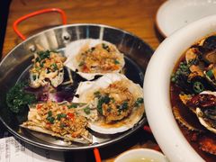 蒜蓉粉丝蒸扇贝-必点海鲜·鲅鱼水饺(鞍山西道店)
