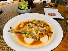 鲳鱼烧年糕-新荣记(西溪湿地店)