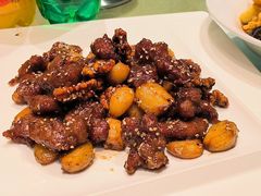 黑椒蒜子牛肉粒-大铁勺新津菜(迎水道店)