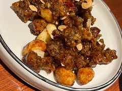 黑蒜子牛肉粒-陆壹捌餐厅(五大道店)