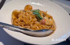 Seafood Flat Noodles