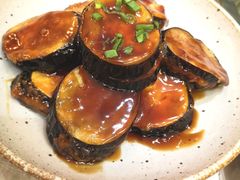 虾胶酿茄子-大树餐厅(红旗街万达店)