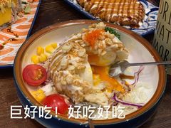 炸温泉蛋土豆泥沙律-仙隐小鹿中華の日料(正弘城店)