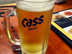 cass生扎啤-BHC炸鸡(明洞总店)