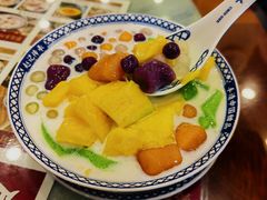 生椰芒芒斑斓冻-赵记传承·中国甜品(福州总店)