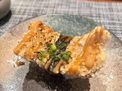 酥皮脑花寿司-戏作寿司(观音桥店)