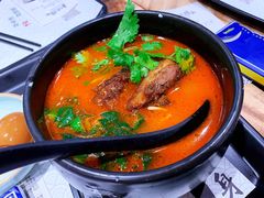 香草番茄汤.猪软骨面-和府捞面(东直门银座店)