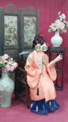 -后宫·古装汉服京剧儿童亲子全家福摄影