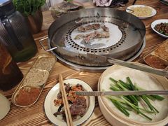 -陈叉子钢盆烤肉(中原万达店)
