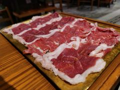 羊上脑肉-清真·老门框爆肚涮肉·中华老字号(丰管路店)