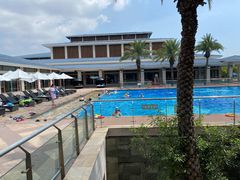 -海悦山庄酒店-花园泳池