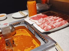 番茄锅底-海底捞火锅(明湖路店)
