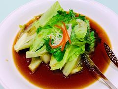 白灼罗马生菜-悦融琥珀·京鲁菜·海味珍品(西单店)