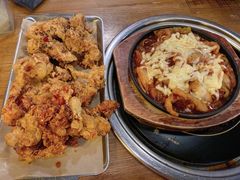辣炒芝士鸡爪-包装马车·韩国料理·포장마차