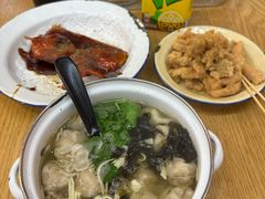 紫菜鲜肉小馄饨-柴爿巷·香酥鸡&馄饨(复兴中路店)