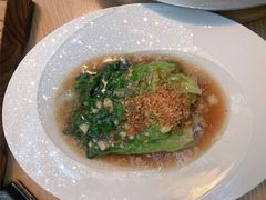 蒜蓉蚝油焗生菜-周三的情书花园餐厅(江北店)
