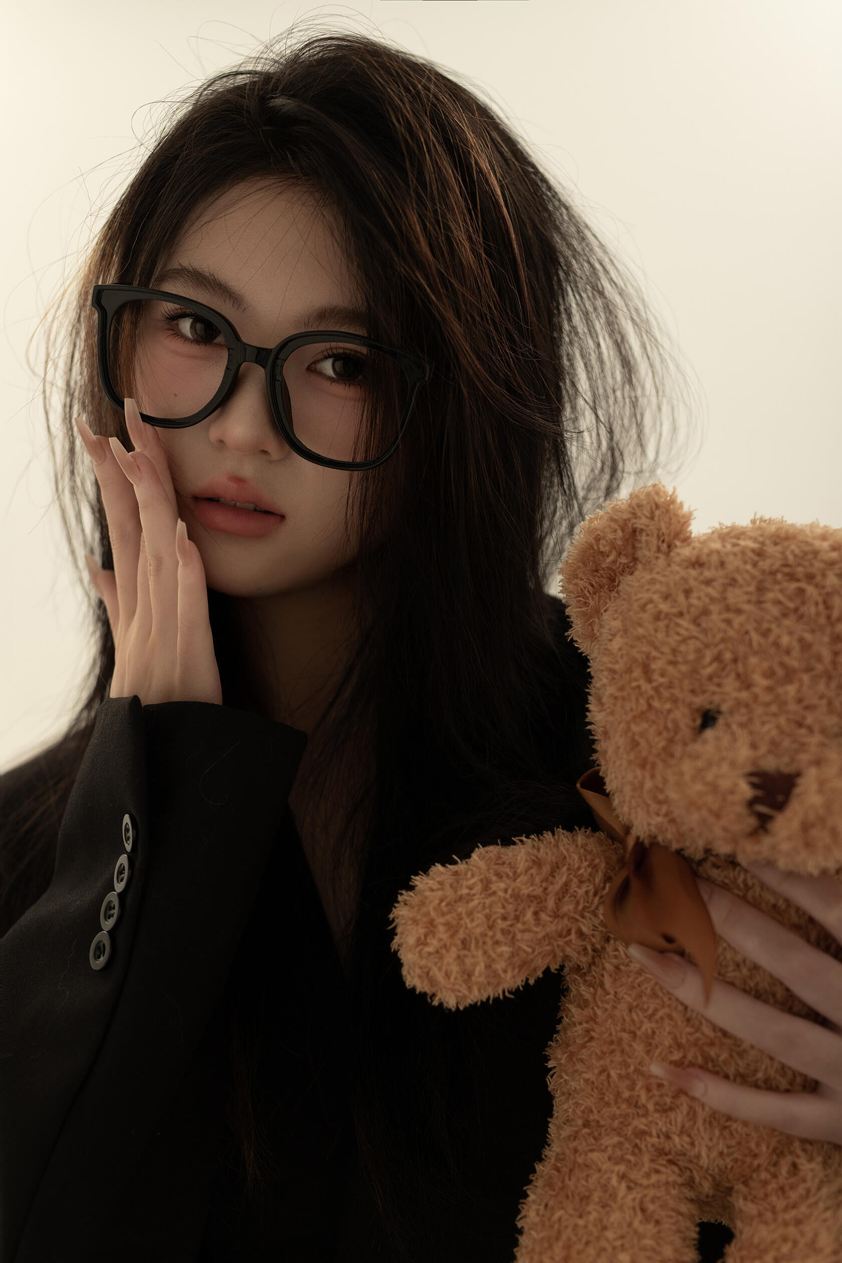 小熊啵啵甜酷少女韩系画报