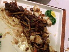 烧汁白玉菇炒带子-尚一汤 广东炖汤(金桥国际店)