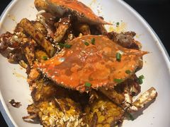 香酥椒麻梭子蟹-海食焗(新光天地店)