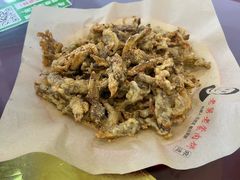 干炸鲜蘑-老舅老蒙肉饼非遗店(一店)