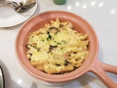 芝士焗奶油白汁鸡肉蘑菇-丽莎沙拉轻食餐厅(国贸店)