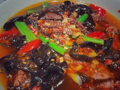 鲜辣葱爆腰花-柴门头啖汤·经典川菜·慢火汤品(锦城万达店)