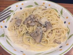 奶油蘑菇意面-萨莉亚意式餐厅(中北永旺店)