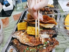 -野火鲜货烧烤(河边小院店)