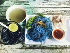 -蝶豆花蓝面条