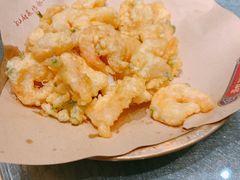 香葱软炸虾仁-四季厨房 鲁菜·孔府烤鸭(高新万达店)