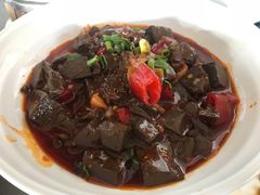 酸辣羊血-祖传曾羊肉饭店