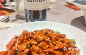 Black Bean Sauce Stir-fried Goose Intestines