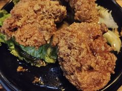 酱味蒜香炸鸡-miss密斯韩餐(平阳景苑店)