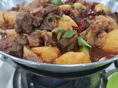 干锅牛肉-清华澜园教工餐厅