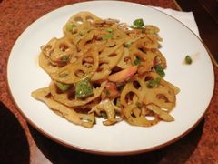 小炒藕片-绿茶餐厅(华联万柳店)