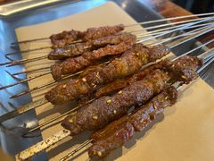 现切羊肉串-破店肥哈·海鲜·烧烤(郑州银泰inPARK店)