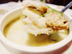 浓汤雪菜黄鱼小馄饨汤-玫瑰厅上海菜(兴国路店)