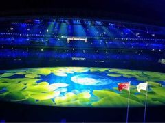 青奥会开幕式-南京奥林匹克体育中心-体育馆