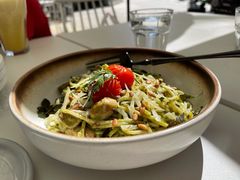 自制罗勒酱蘑菇意粉-Maxpoint Kitchen 西餐咖啡(乐峰广场店)