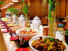 自助取餐区-天津东丽湖恒大酒店-温泉自助餐厅