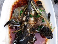 石斑鱼清蒸-四川小胡子海鲜(丁村万人海鲜广场店)