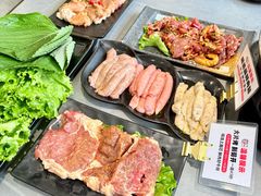 -啊美丽炭火烤肉(滑翔一店)